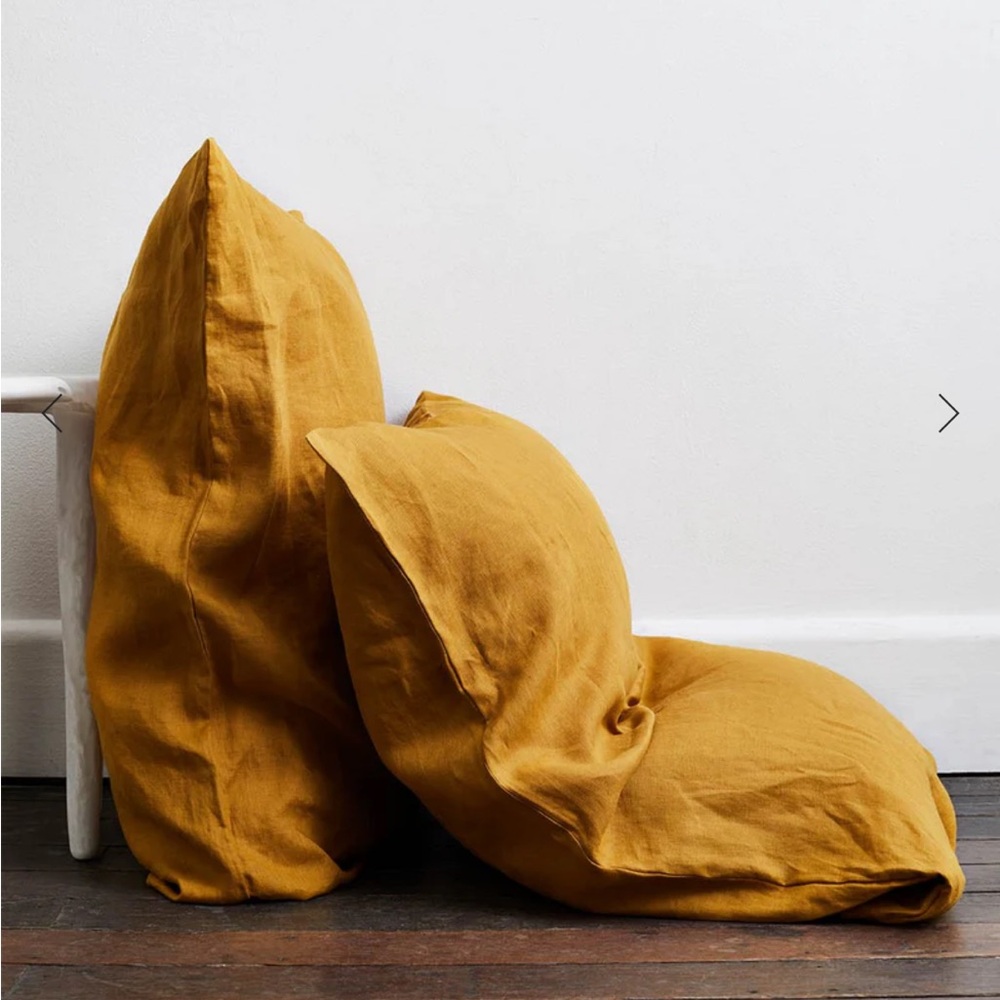 Turmeric Pillowcases (Set of Two)
